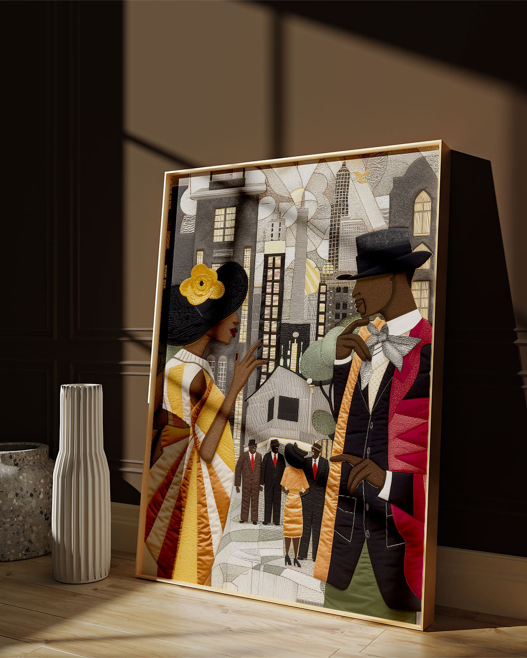 Ladies and Gents of Harlem Renaissance Art Print - Style 01