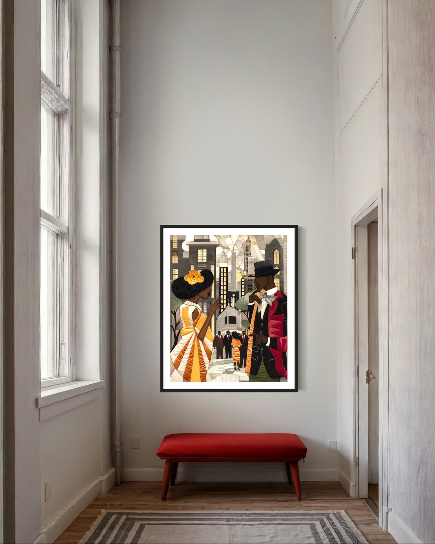Ladies and Gents of Harlem Renaissance Art Print - Style 01