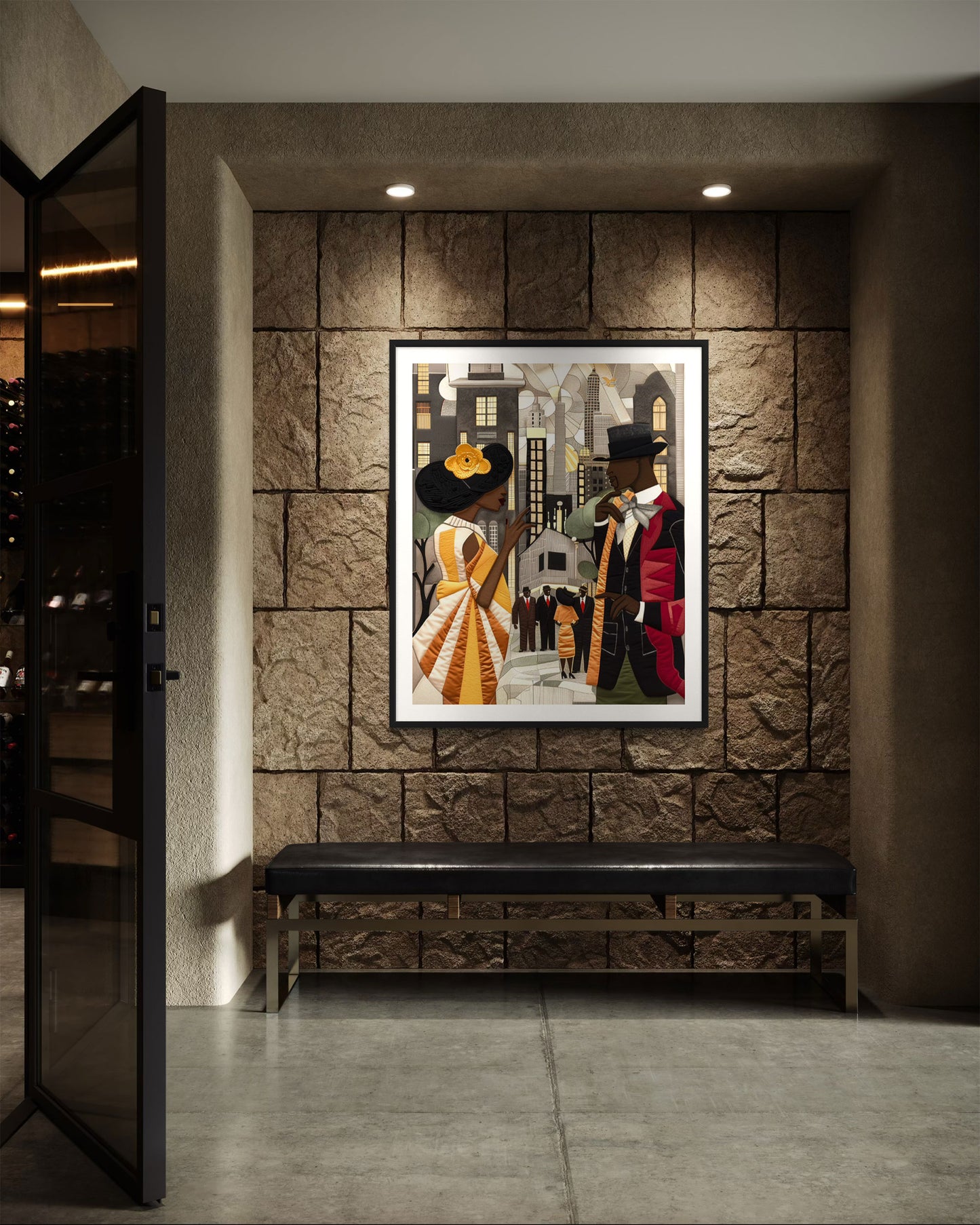 Ladies and Gents of Harlem Renaissance Art Print - Style 01