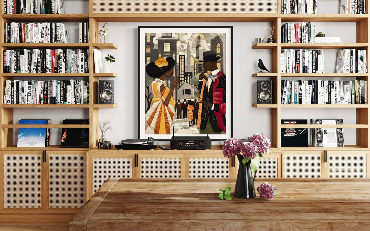 Ladies and Gents of Harlem Renaissance Art Print - Style 01