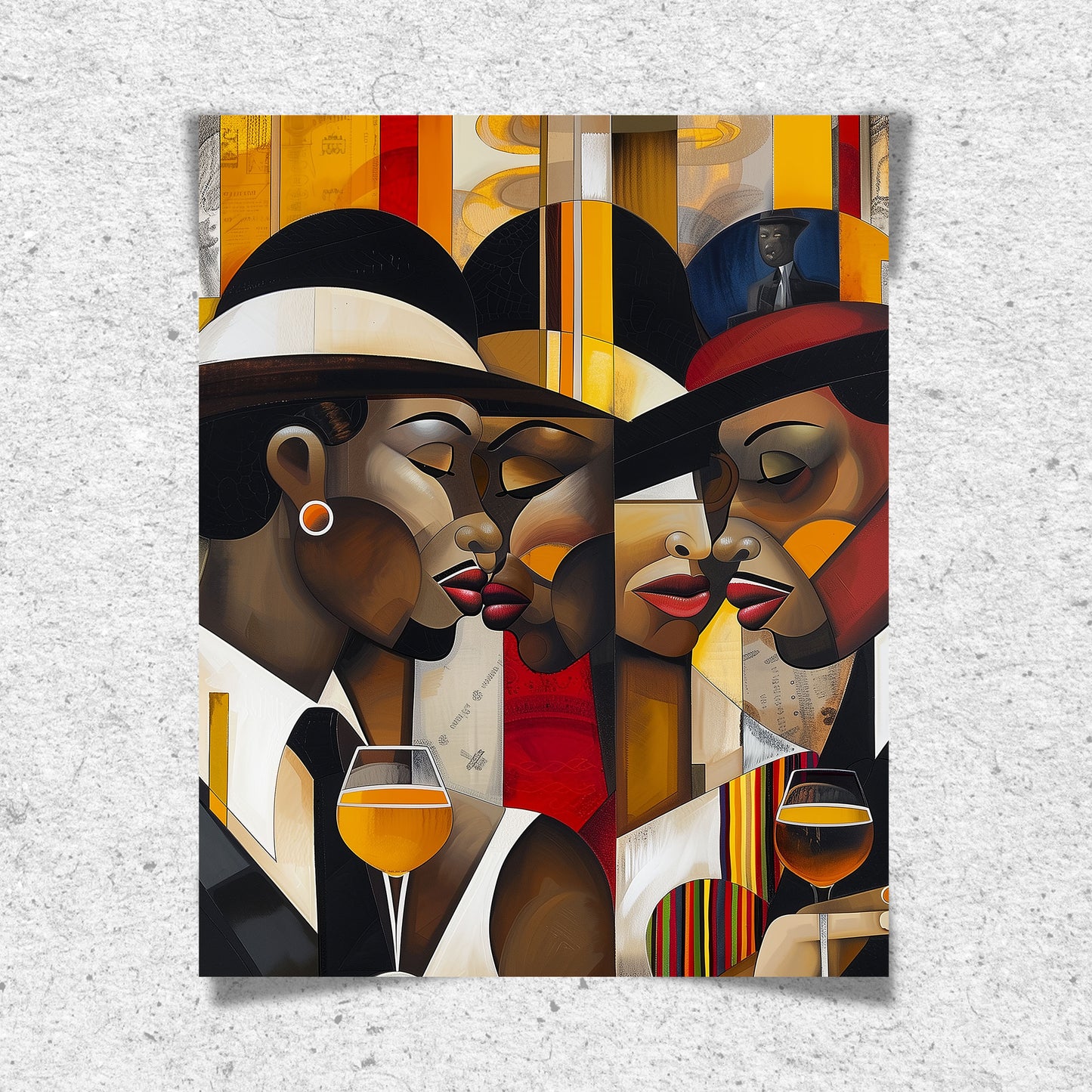 Ladies and Gents of Harlem Era Art Print - Style 04