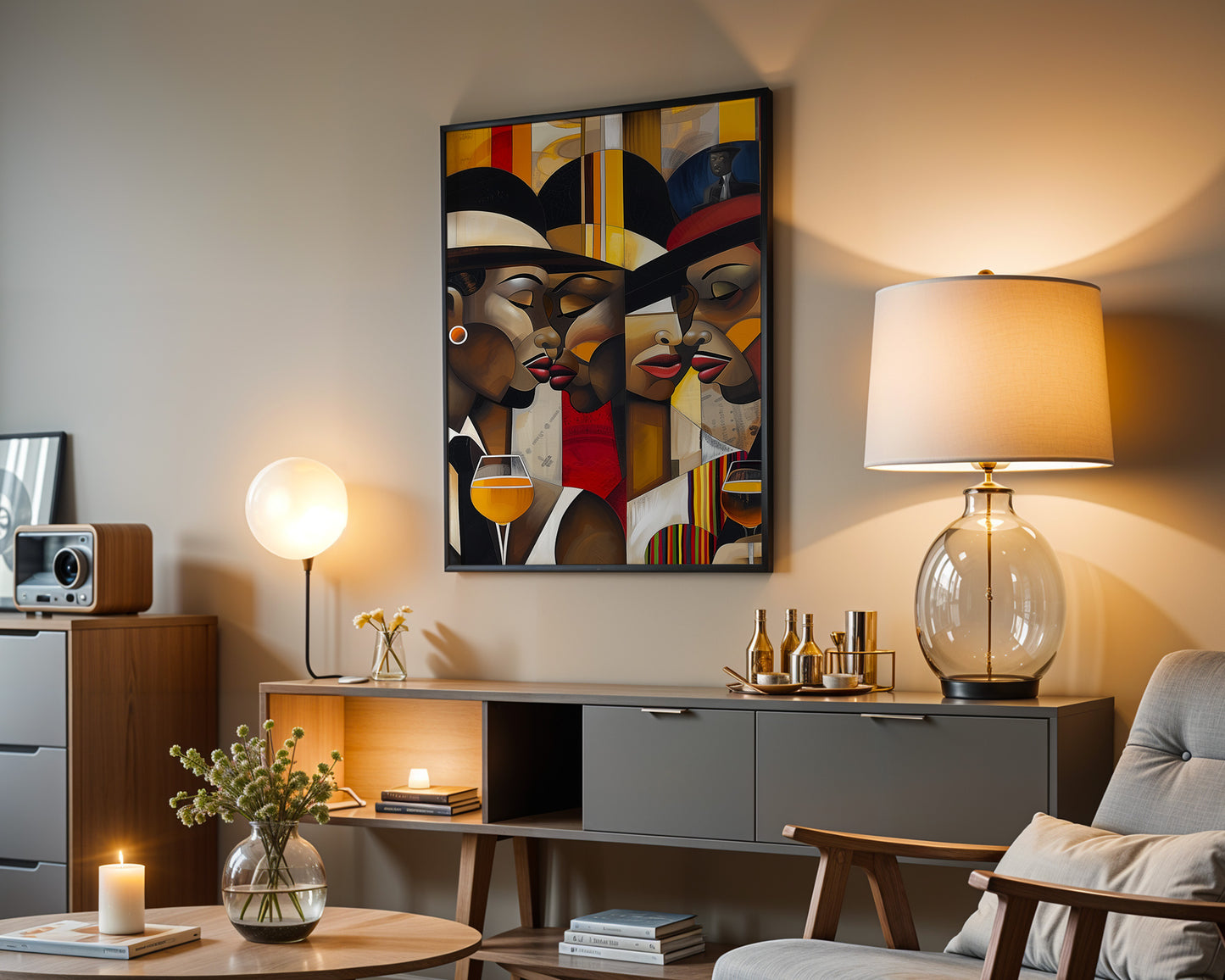 Ladies and Gents of Harlem Era Art Print - Style 04