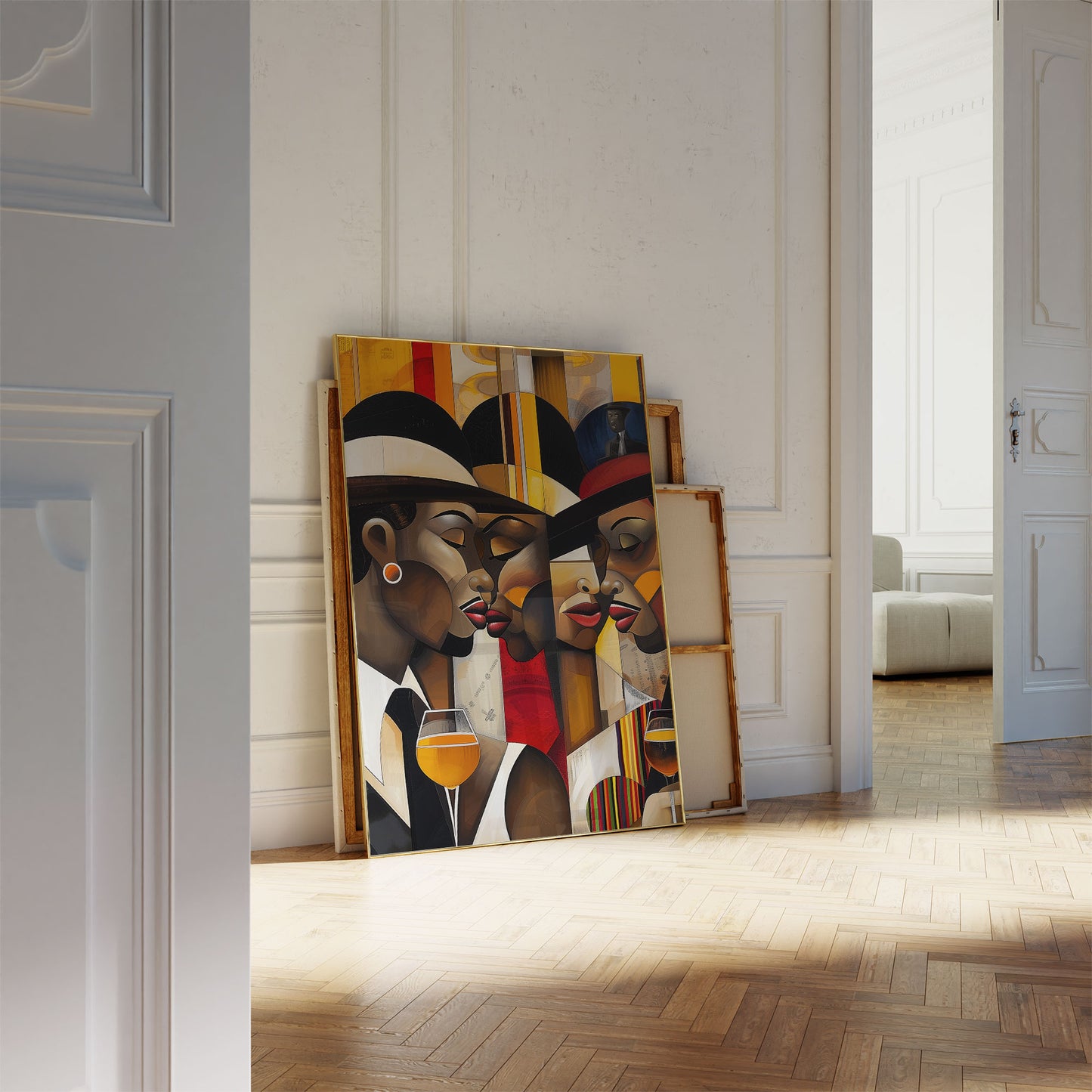 Ladies and Gents of Harlem Era Art Print - Style 04