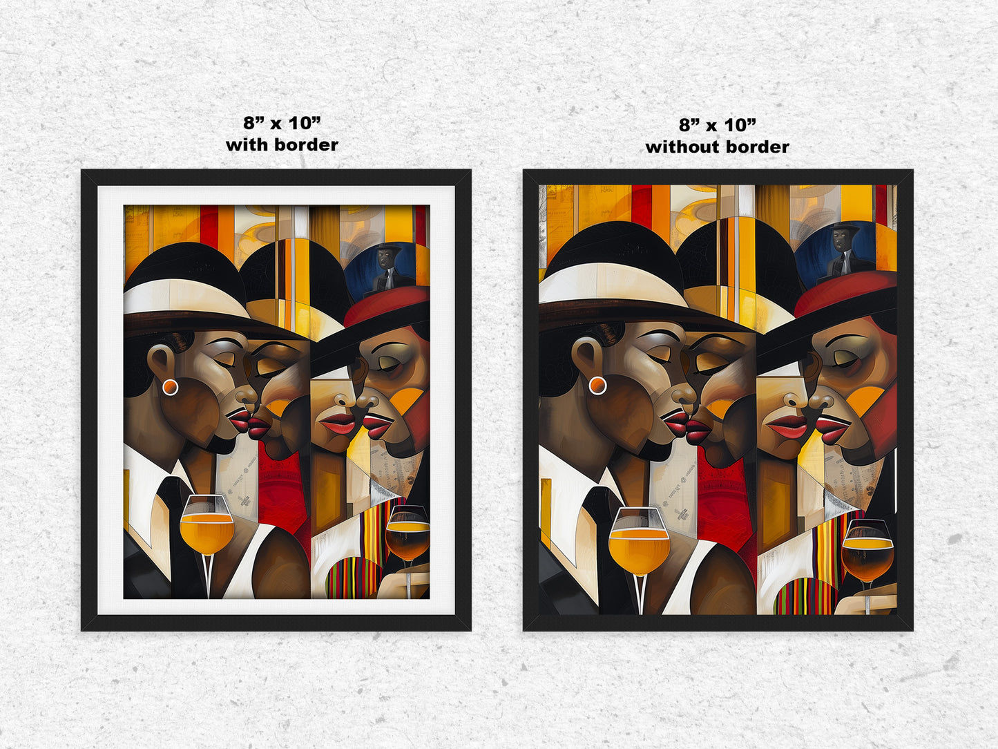Ladies and Gents of Harlem Era Art Print - Style 04