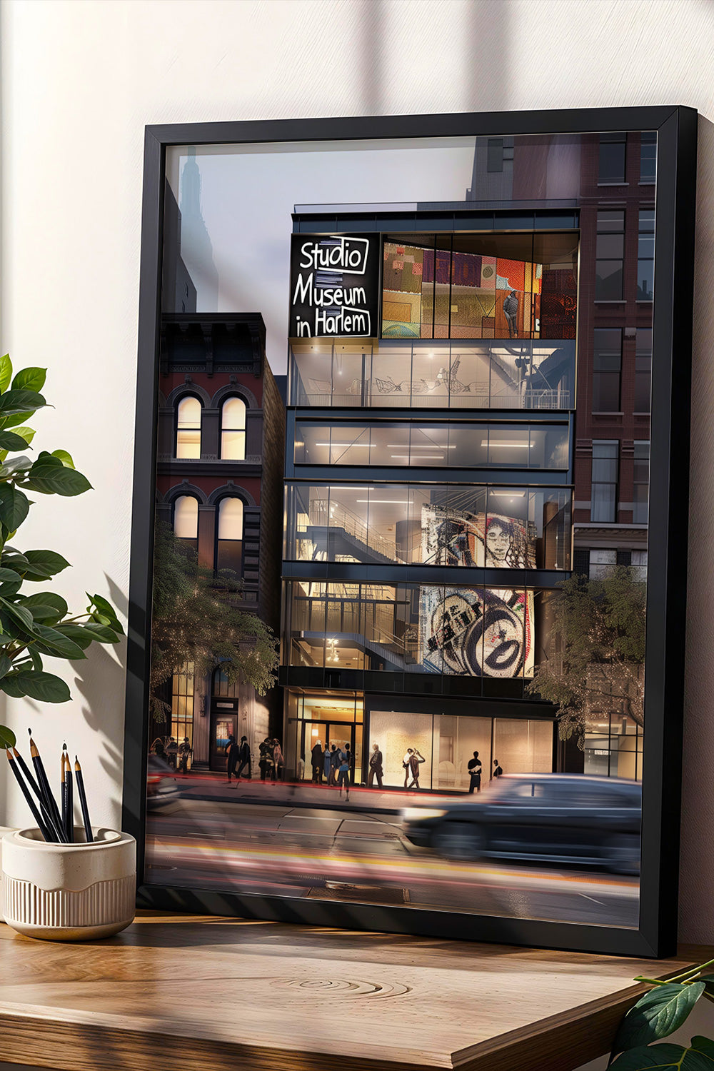Harlem Wall Art Print - Studio Museum Wall Art - Style 25